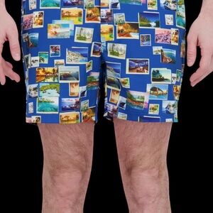 NWT Robert Graham Quick Dry Swim Trunks
Size L (36-38”)